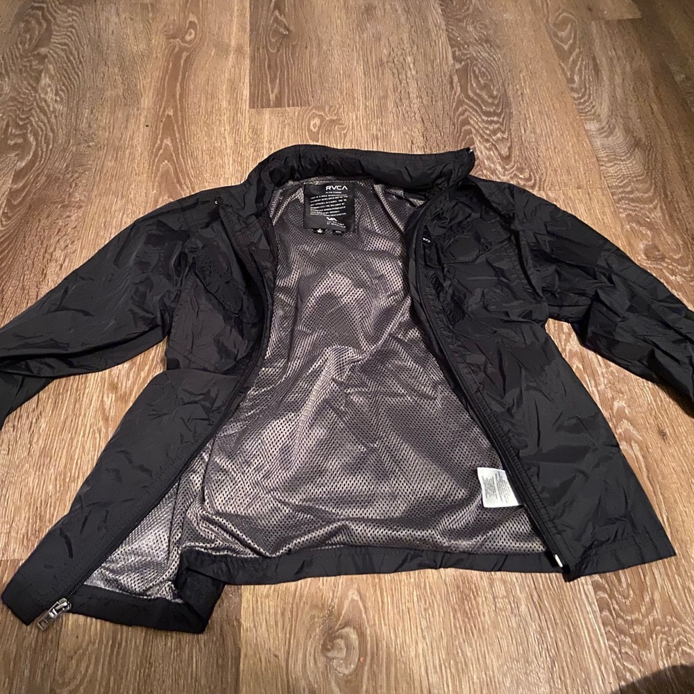 RVCA windbreaker jacket.